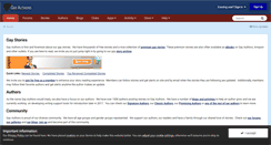 Desktop Screenshot of gayauthors.org