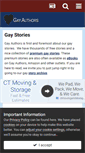 Mobile Screenshot of gayauthors.org